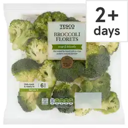 Tesco TESCO BROCCOLI FLORETS 400g offer
