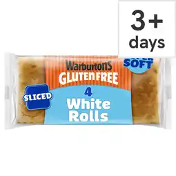Tesco Warburtons Gluten Free Super Soft Sliced Square Rolls 4 pack offer