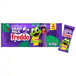 Tesco Cadbury Dairy Milk Freddo Kids 4 Pack 18g offer