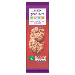 Tesco Tesco Free From Chocolate Chip Cookies 145g offer