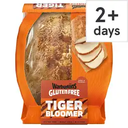 Tesco Warburtons Gluten Free Artisan Tiger Loaf 400G offer