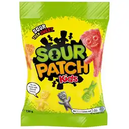 Tesco Sour Patch Kids Original Sweets Bag 130g offer