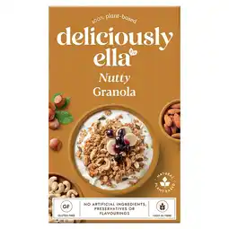 Tesco Deliciously Ella Nutty Granola 380G offer