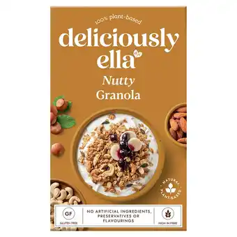 Tesco Deliciously Ella Nutty Granola 380G offer