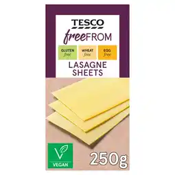 Tesco Tesco Free From Lasagne Sheets 250G offer