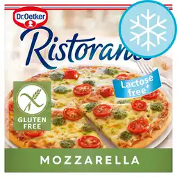 Tesco Dr Oetker Ristorante Gluten Free Mozzarella Pizza 370G offer