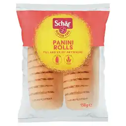 Tesco Schar Gluten Free Panini Rolls 150g offer