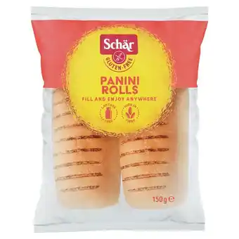 Tesco Schar Gluten Free Panini Rolls 150g offer