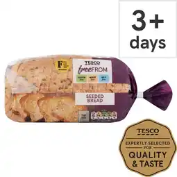 Tesco Tesco Free From Seeded Sliced Bread 550g offer