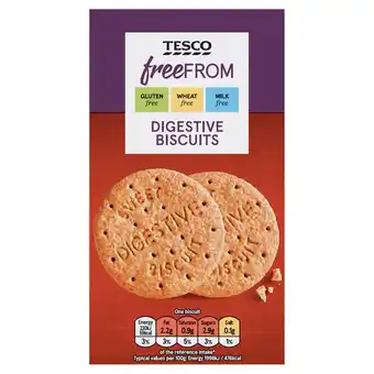 Tesco Tesco Free From Digestive Biscuits 160G offer