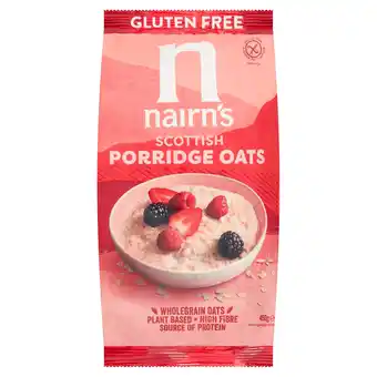 Tesco Nairns Gluten Free Scottish Porridge 450G offer