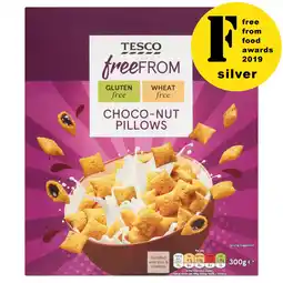 Tesco Tesco Free From Choco-Nut Pillows 300G offer