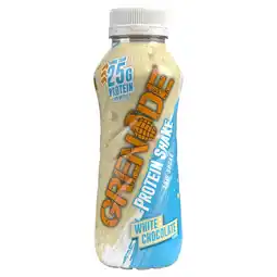Tesco Grenade Protein Shake White Chocolate Flavour 330ml offer