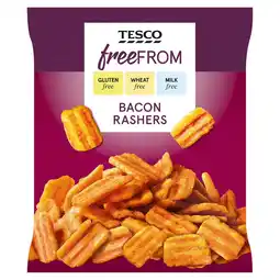 Tesco Tesco Free From Bacon Rashers Snacks 150g offer