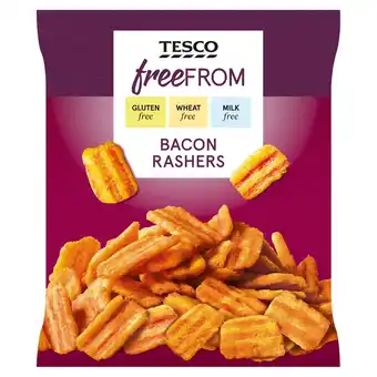 Tesco Tesco Free From Bacon Rashers Snacks 150g offer