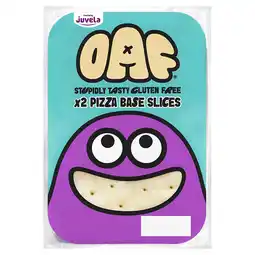 Tesco OAF Gluten Free 2 Pizza Base Slices 220g offer