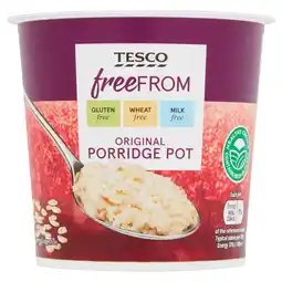Tesco Tesco Free From Original Porridge Pot 55G offer