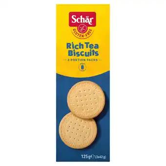 Tesco Schar Rich Tea Biscuits 125G offer