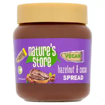 Tesco Nature's Store Gluten Free Chocolate Spread 350G offer