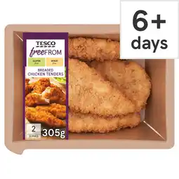 Tesco Tesco Free From Whole Fillet Chicken Tenders 305g offer