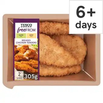 Tesco Tesco Free From Whole Fillet Chicken Tenders 305g offer