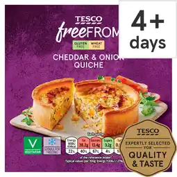 Tesco Tesco Free From Cheese & Onion Quiche 160G offer