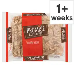 Tesco Promise Gluten Free Soft White Sliced Bread 480g offer