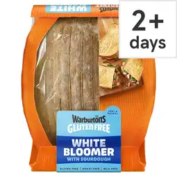 Tesco Warburtons Gluten Free White Sourdough Bloomer 400g offer