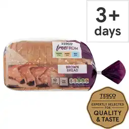 Tesco Tesco Free From Brown Sliced Bread 550g offer