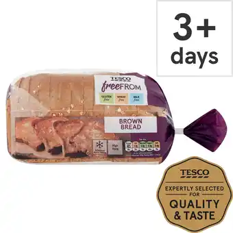 Tesco Tesco Free From Brown Sliced Bread 550g offer