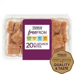 Tesco Tesco Free From Flapjack Bites 20 Pack offer