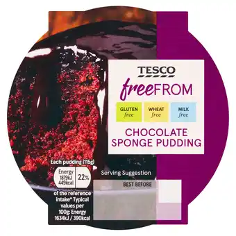 Tesco Tesco Free From Chocolate Sponge 115G offer