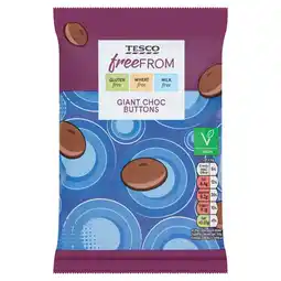 Tesco Tesco Free From Giant Choc Buttons 119g offer