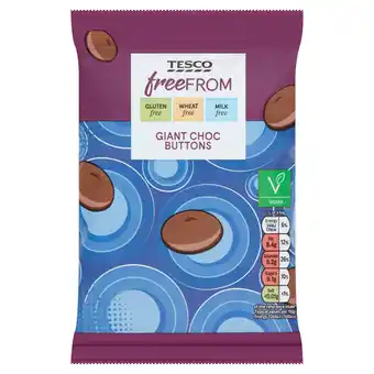 Tesco Tesco Free From Giant Choc Buttons 119g offer