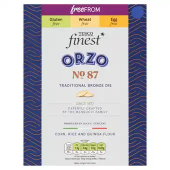 Tesco Tesco Finest Free From Orzo 500G offer