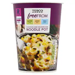 Tesco Tesco Free From Chicken & Mushroom Noodle 75G offer