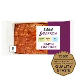 Tesco Tesco Free From Lemon Loaf Cake 6 Serves offer