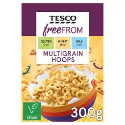 Tesco Tesco Free From Multigrain Hoops 300G offer