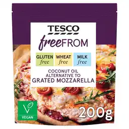 Tesco Tesco Free From Coconut Oil Alternative to Grated Mozzarella 200g offer