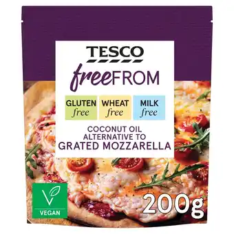 Tesco Tesco Free From Coconut Oil Alternative to Grated Mozzarella 200g offer