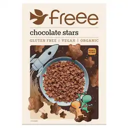 Tesco Freee Gluten Free Organic Vegan Chocolate Stars 300g offer