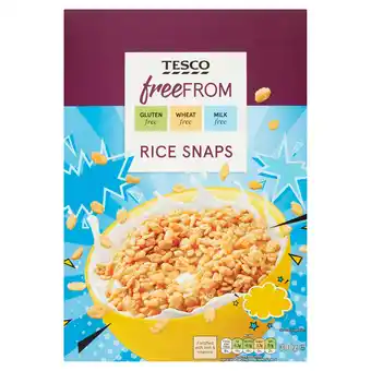 Tesco Tesco Free From Rice Snaps 300G offer