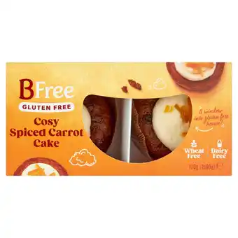 Tesco BFree 2 Gluten Free Spiced Crt Cakes 170G offer