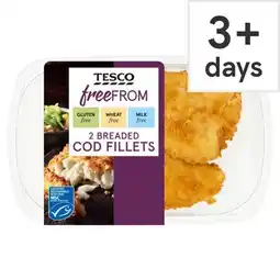 Tesco Tesco Free From 2 Breaded Cod 300G offer