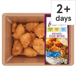 Tesco Tesco Free From Breaded Cod Bites 200g offer