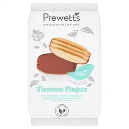 Tesco Prewetts Gluten Free Viennese Finger 120g offer