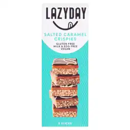 Tesco LazyDay Salted Caramel Crispies Rice Crisped Squares 150g offer