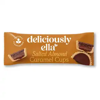 Tesco Deliciously Ella Almond Butter & Caramel Cups 36G offer