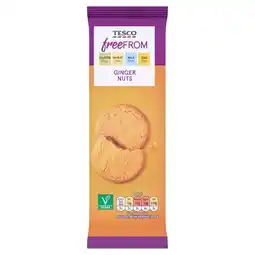 Tesco Tesco Free From Ginger Nuts Biscuits 180g offer