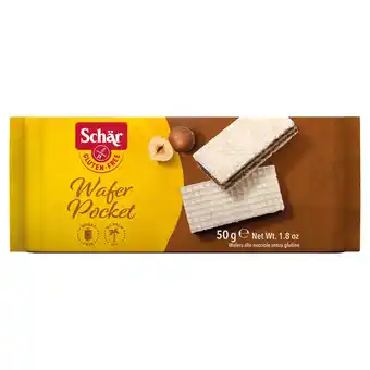 Tesco Schar Gluten-Free Wafer Pocket - Hazelnut Cream 50g offer